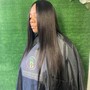 Scalp treatment W/blow out