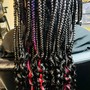 Kids Box Braids (medium)under 10yrs