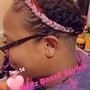 Large Knotless Braids (Midback)