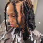 Loc Retwist (Palm Roll)