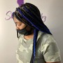 2 jumbo feedin braids/stitch braids