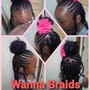 Tribal Braids and Box braids