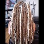 Two stand twist w/braid (Natural Twists)