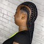 Medium Braided Ponytail