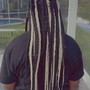 Waist length soft locs