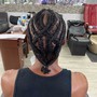 Updo Loc Style