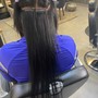 Long hair Double Process Color