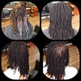 Two Strand Starter Locs for Arm pit to Mid back lengths