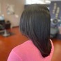 Relaxer sides and back only