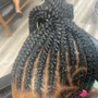 Natural Kid's Braids under12