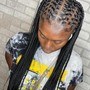 Men Braids (2 braids) no extensions