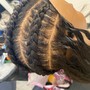 Braids down for wig or install