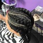 SMALL FEED-IN FRENCH BRAIDS