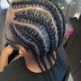 6-8 Simple Cornrows for men