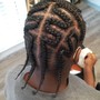 6-8 Simple Cornrows for men