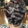 Pin Curls or Dry Waves / Betty Boop Style