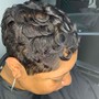 Individual hair strands (crochet)