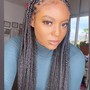 Medium Boho Box Braids