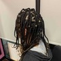 Straight back stitch braids