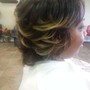 All Over Color, Root Touch Up, Style, Flat Iron, Updo, Women's Trim