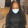 Faux locks soft locs(medium mid back length)