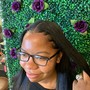 Loc Extensions just adding braiding hair