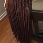 Smedium Knotless Braids