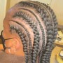 Feed-in braids