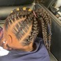 Feed-in braids