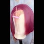 Closure wig touch up