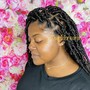 Soft locs butterfly/distressed