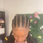 6 or more Feed-in Braids