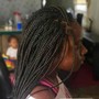 Small Knotless Box Braids