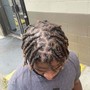 8 straight back cornrows