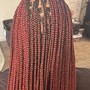 Large Bohemian/Goddess Knotless Braids