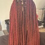 Large Bohemian/Goddess Knotless Braids