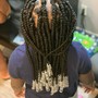 Kids Braids with Weave & accessories