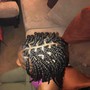 Feed-In Braids Straight Back SMALL