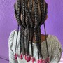 Kids - Cornrow top and individual back