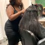 Extensions, Partial Sew In, Sew-in maintenance