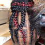 Under Wig  braids