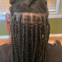 Medium Knotless Braids