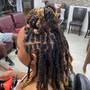 Updo Loc Style