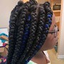 Kid's Jumbo Knotless Braids