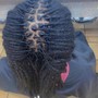 Dread retwist & style