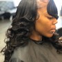 Sew-in maintenance, Takedown