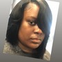 Sew-in w/ leave out