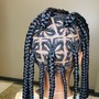 Crochet w/ cornrows in front