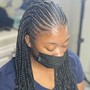 Medium box braids