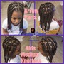 Kids Smedium Knotless Braids